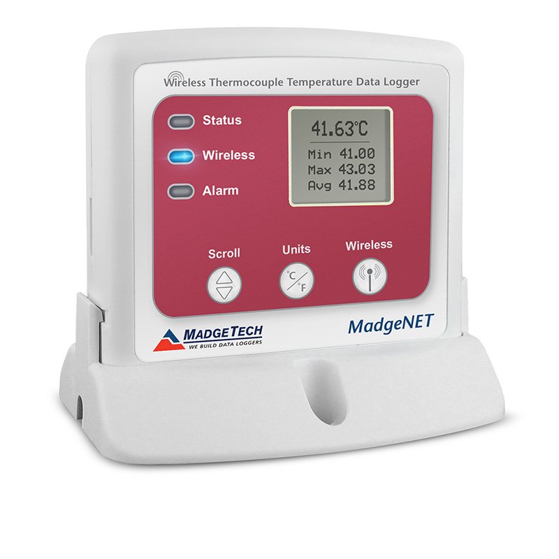 The MadgeTech VTMS digital data logger.